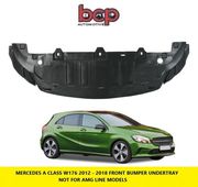 MERCEDES A CLASS UNDERTRAY FRONT BUMPER COVER TRAY W176 2012 - 2018 NO